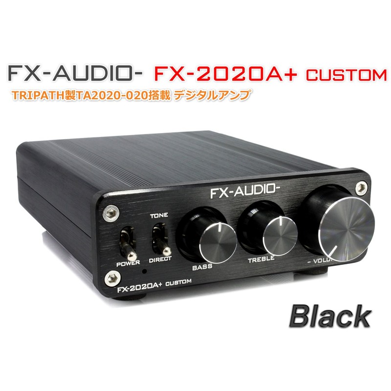 FX-AUDIO- FX-2020A+ CUSTOM TRIPATH TA2020-020 Digital Amplifier (Black)