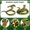 GDZRDFLH Stuffed Snake Animal, 80 in Stuffed Snake Plush,Large Giant