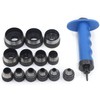14 PCS Hollow Punch Tool Set, Leather Kit Gasket Hole