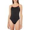TYR Women's Standard Durafast Elite Trinityfit Swimsuit, Black/RED, 30
