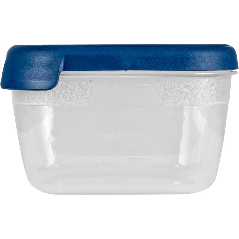KETER Retractable Containers, Plastic (100% Recycled Polypropylene), Dark Blue, Eco