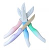 KH Set De 4 Cuchillos De Colores Con Protector Plástico