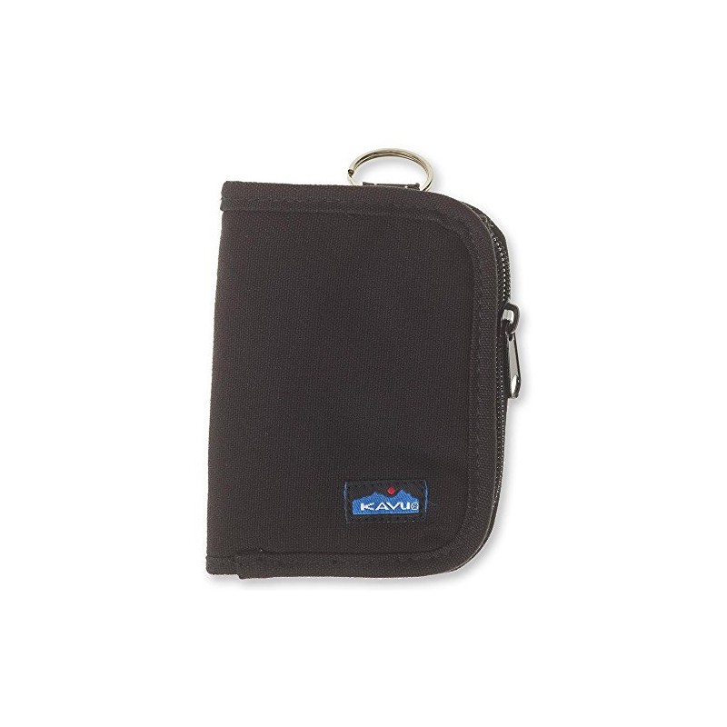 KAVU Zippy Wallet Bi Fold Zip Clutch With Removable Coin