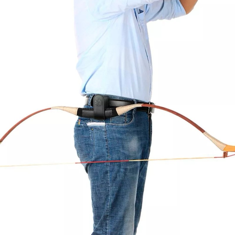 DEAD Distribuidora Gancho Soporte Porta Arco Cinturon Flecha Tiro Caza