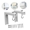 LABRIMP 2pcs Projector Screen Ceiling Mounts Metal Bracket Hooks for