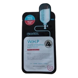 Mediheal WHP Whitening Moisturizing Black Mask Pack EX 25g 1 Sheet / W.H.P 미백 수분 블랙 마스크팩 EX 25g 1장
