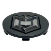 Dropstars Gloss Black/Chrome Snap In Center Cap (Middle Portion Only)