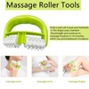 BJAINGEXK Cellulite massager + four-in-one meridian massage board. The roller