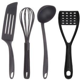 Tefal Kitchen Tools 4 Piece Set, Turner, Ladle, Masher, Whisk, Epis Set 4E, 2744S4