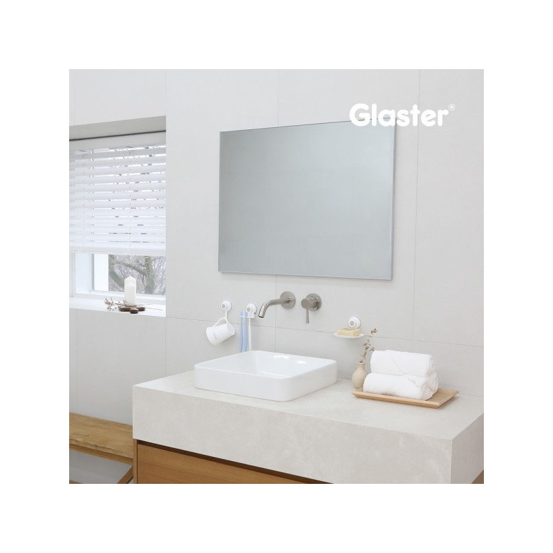 Glaster soap dish/soap dish/absorbent supplies/bathroom supplies / 글라스터 비누받침대/비누대/흡착용품/욕실용품
