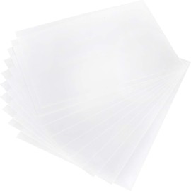 10 PCS Heat Shrink Paper Shrink Plastic Sheets for Crafts Semitransparent Shrink Art Papers for DIY Arts Crafts Drawing Jewelry Making 20 x 29cm
