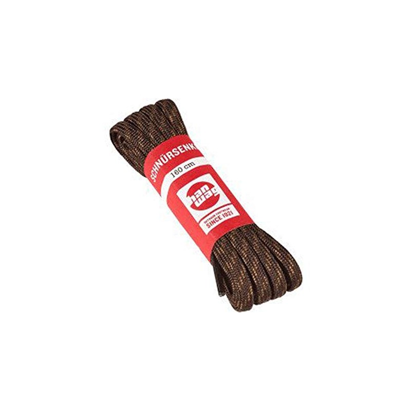 Hanwag Shoelaces Length 200 cm Earth-Brown, Natural brown