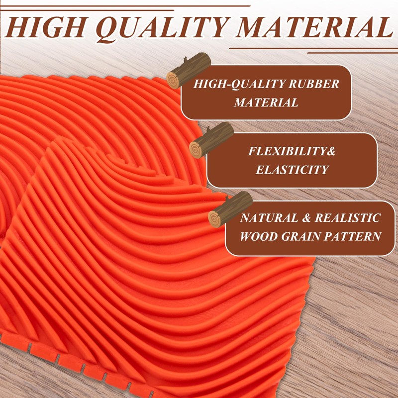 4 Piece Wood Grain Tool Wood Grain Tool Texture Pattern