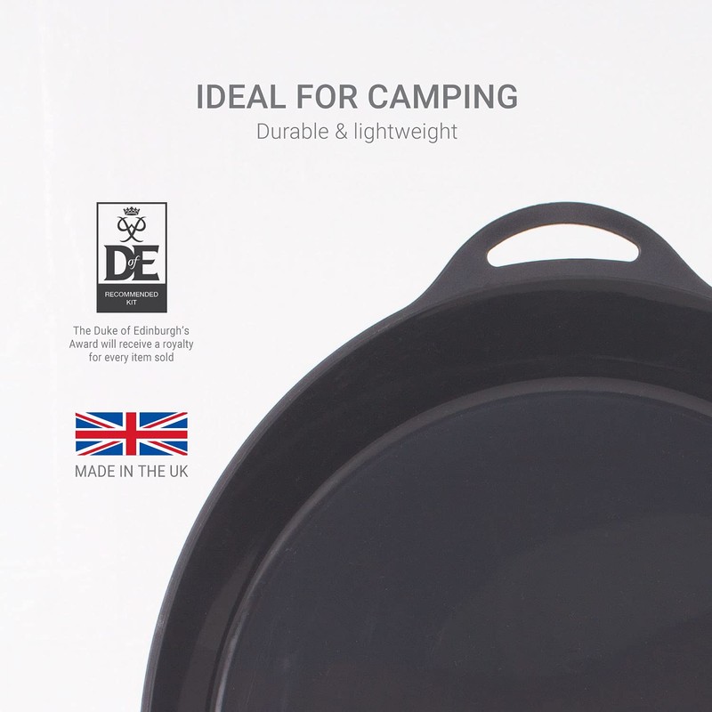 Lifeventure Ellipse Reusable Plate For Camping, Travel & Outdoor -