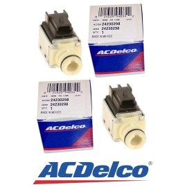 ACDelco For Chevy Silverado Escalade 4L60-E 6L80 ACDelco GM Set 2PC Auto Trans Solenoids