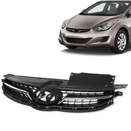 CHEDA Grille Assembly Compatible with 2011 2012 2013 Hyundai Elantra 3FGT15