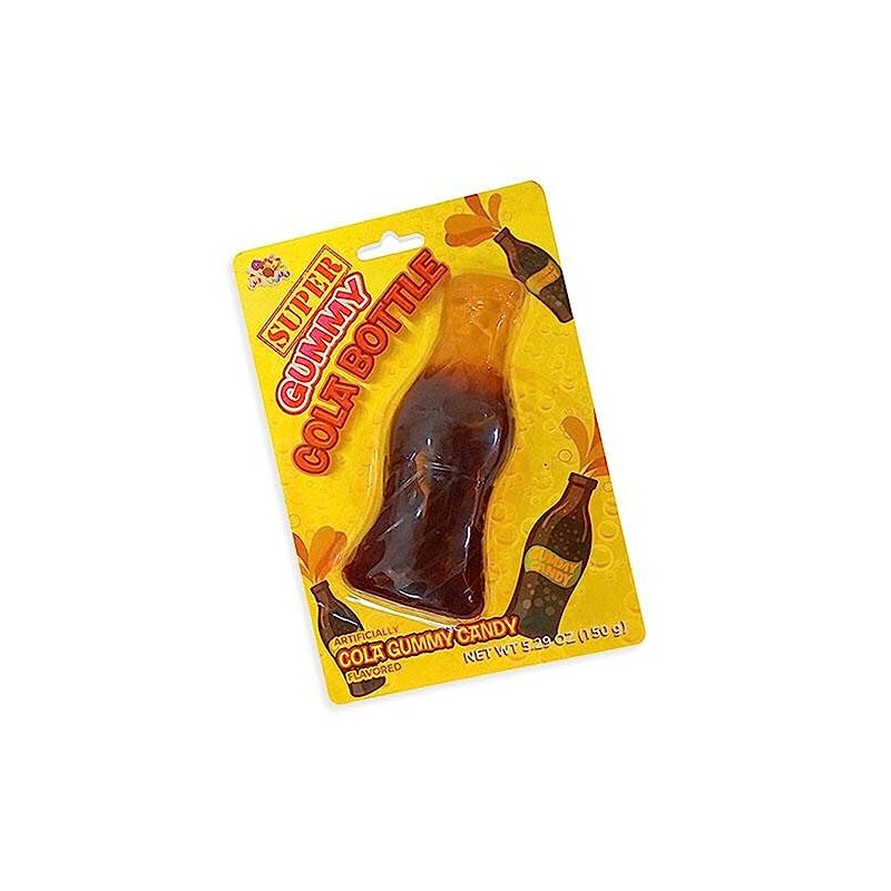 Albert's Super Cola Bottle Gummy Candy, 5.29 Ounce Blister Pack