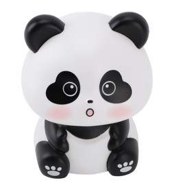 Solar Bobblehead Figures, Panda Car Accessories Welcoming Animal Sculpture Ornament Solar Nodding Panda Figurine Decorative Car Bobblehead for Car Dashboard Home Restaurant