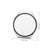 Operitacx Tempered Glass and Case for Watch Integrated Protection with
