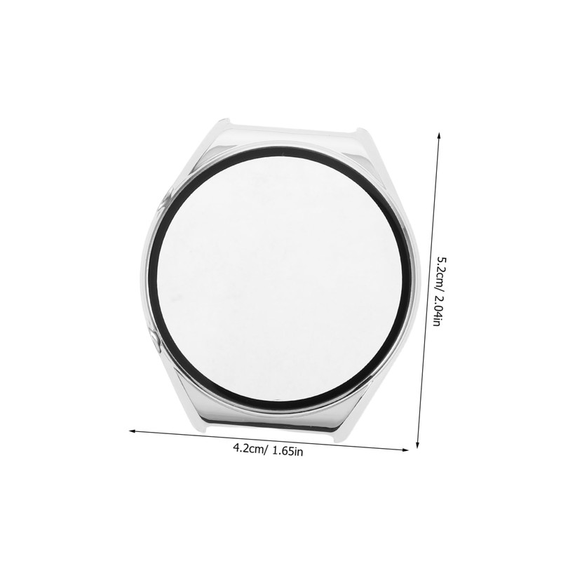 Operitacx Tempered Glass and Case for Watch Integrated Protection with