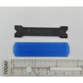 LED Ready Lightbar 1/18 LED Ready Code 3 2700 Blue Lightbar Chicago Police Highway Patrol Sheriff