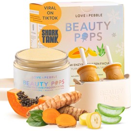Beauty Pops Máscara facial Cuidado de la piel todas las frutas naturales máscara facial rodillo de hielo productos faciales coreanos herramienta de cuidado de la piel cara rodillo de hielo tratamiento profundo del acné gua sha cuidado de la piel nevera de