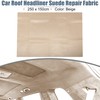 X AUTOHAUX Suede Headliner Fabric 98" Length x 60" Width