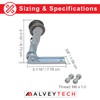 AlveyTech Silver Chain Tensioner with Spring for The Razor MX350,