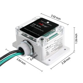 Whole House Surge Protection Device,Outdoor or Indoor,Single-Phase,3-Wire for 120/240V, 50KA(Surge Capacity per Phase),UL Listed