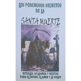 Libro Book Los Poderosos Secretos De La Santa Muerte 32 Paginas Rituales Recetas