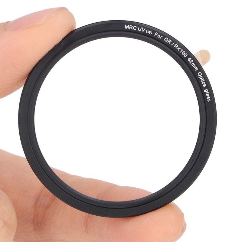 Camera UV Filter Thin Lightweight High Light Transmittance Low Reflectivity