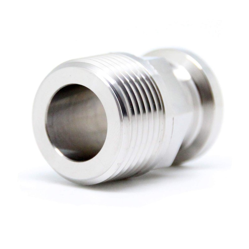 QiiMii 3/4" Tri Clamp Adapter to 3/4" MNPT Thread Ferrule