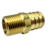 GRIDTECH (2 Pack) Brass 3/4” PEX to 3/8” NPT Male