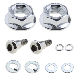 SING F LTD 4pcs Electric Scooter Front Rear Motor Wheel Nuts Bolt Screw with Washers Compatible with Xiaomi M365, 1S, Essential, Pro and Pro 2