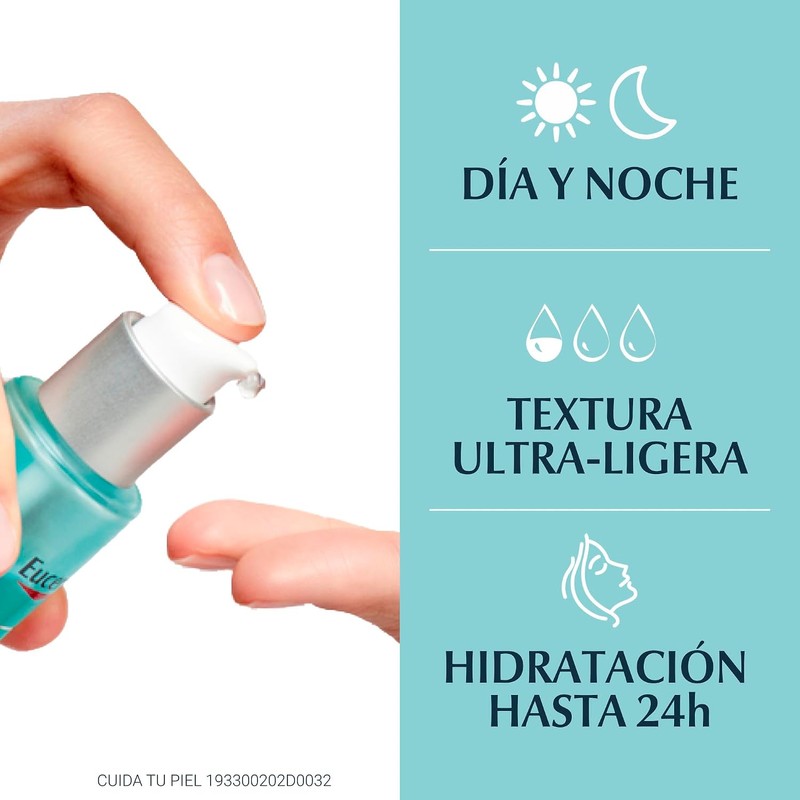 Eucerin Gel Hidratante Ácido Hialurónico Hyaluron Filler Moisture Booster,30Ml