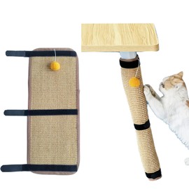 Cat Scratch Table Leg Protector with Natural Sisal and a Ball for Protecting Furniture cat pet Gift