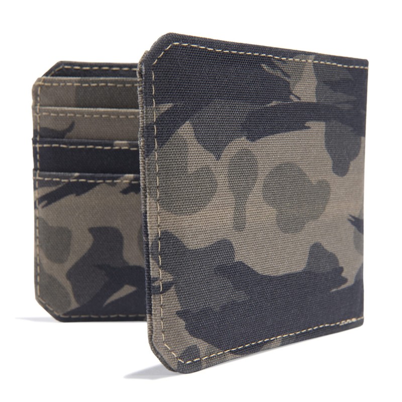 Carhartt Men's Nylon Duck Bifold Wallet, Duck Blind Camo