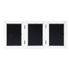 Gmllary 4x6 Three Picture Frames Hinged Folding Photo Frames Vertical