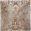 Wyoming Traders Men's Leopard Charmeuse Silk Wild Rag Leopard