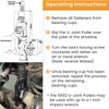 10102 U Joint Pullers Automotive (Class 6-8) Heavy Duty Universal