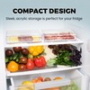 GlossyEnd Bacon Keeper Storage Container with Tong, Deli Meat Storage