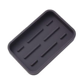 MicoYang Silicone Kitchen Sink Organizer Tray for Multiple Usage,Easy Clean Sponges Holder for Kitchen Bathroom Counter or Sink,Dish Soap Dispenser,Scrubber,Bottle,Cup Coffee 4.9”x 3.2”
