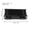 Engine Oil Cooler Universal Cooling Radiator Fit for Monkey Car