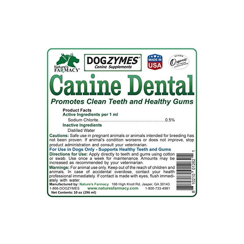 Dogzymes Canine Dental Formula (10 Ounce)