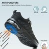 Ayqyc Safety Shoes Men Women Work Shoes Lightweight Breathable Non-Slip