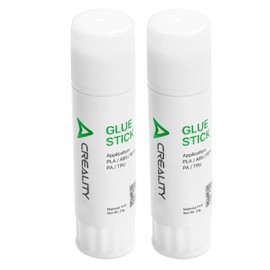 Creality 3D Printer Glue Stick Warping Reducing 3D Printer Glue Stick for Hot Bed 3D Printer Bed Adhesive PVP Solid 3D Print Glue Stick for PLA/ABS/PETG/PC/PA/TPU (Pack of 2)