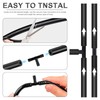 Multipurpose Vacuum Line Kit, 5Ft 6PCS Vacuum Hose Automotive+113PCS Vacuum