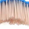 Pack of 100 Disposable Saliva Straws, Oral Care Sticks, Latex-Free
