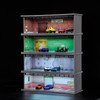 Bivitre 1/64 Diorama Display Case with LED Lights - Compatible