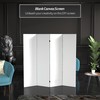 5 ft. Short Do It Yourself Canvas Room Divider 4